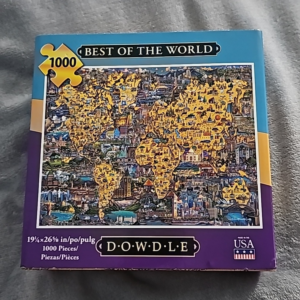 New - Dowdle Jigsaw Puzzle - Best of the World - 1000 Pieces